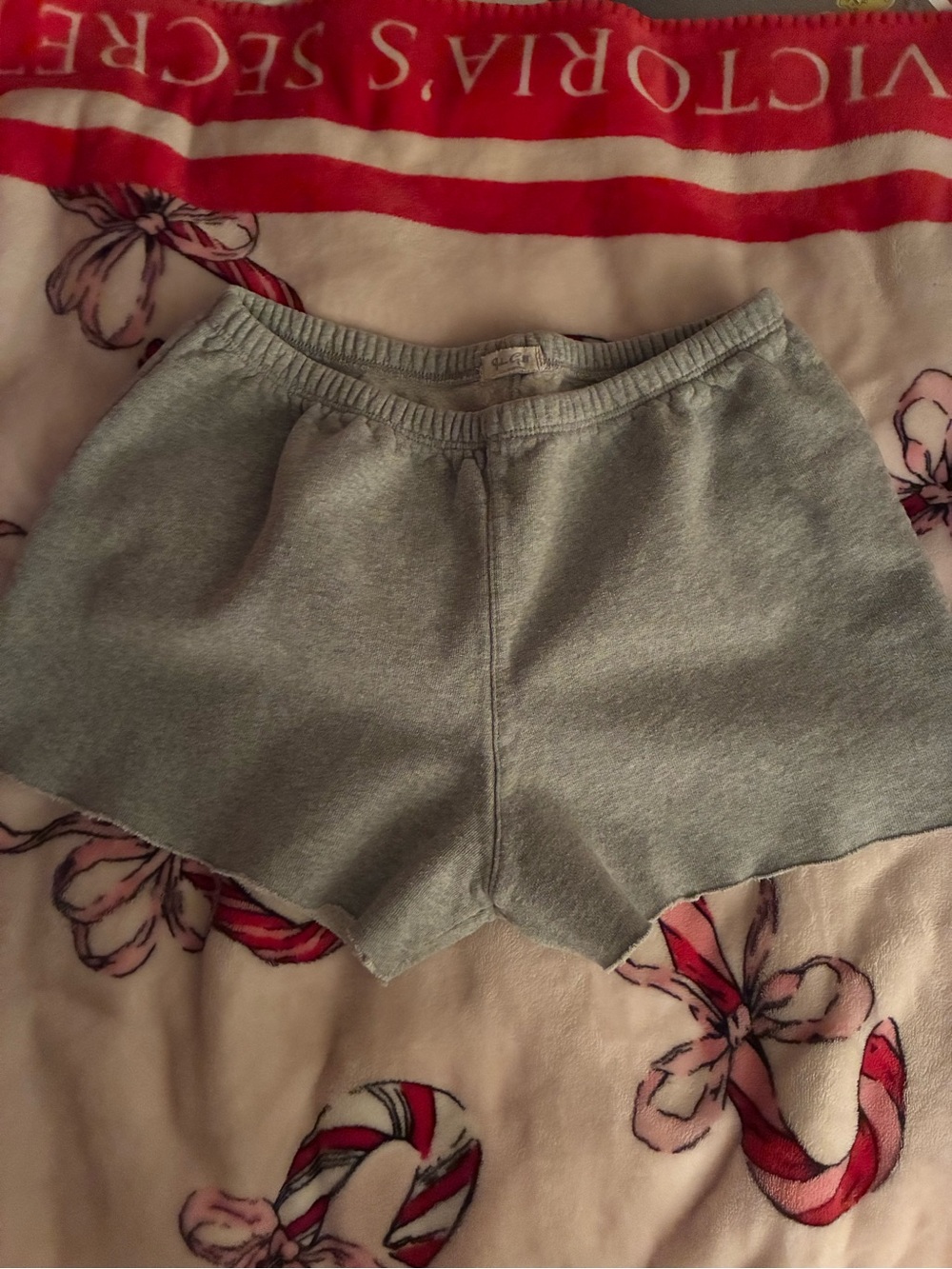Brandy Melville Light Gray Athletic Lounge Shorts